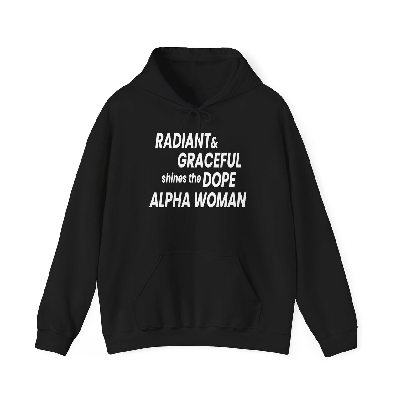 Radiant & Graceful shines the Dope Alpha Woman